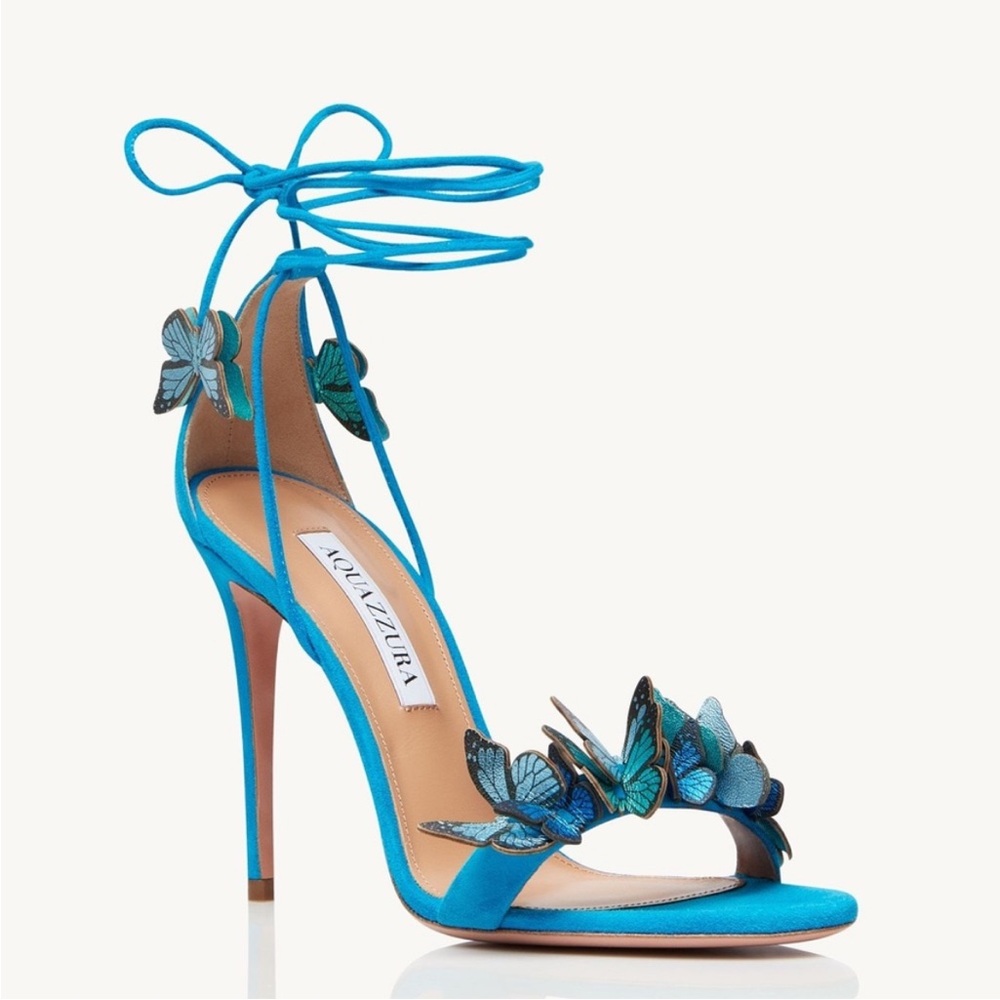 Aquazzura Papillon Sandal 105 35.5 $950 - Picture 3 of 15